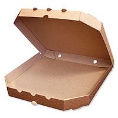 Коробка д/пиццы, 310х310х40мм, бурая  б/п., 50 шт./уп.