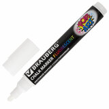 Маркер меловой MunHwa "Chalk Marker" белый, 3мм, спиртовая основа,