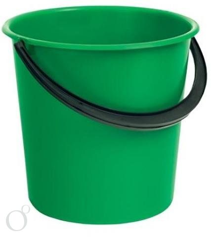 Ведро пластмассовое 10л зеленое