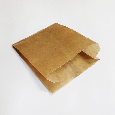Пакет бумажный пищевой 170х120х для фри жиростойкий 1/100шт